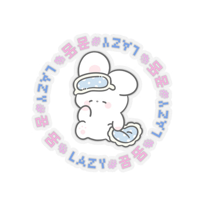Cute Lazy (꿈)  Bunny Dreamerz Kiss-Cut Stickers