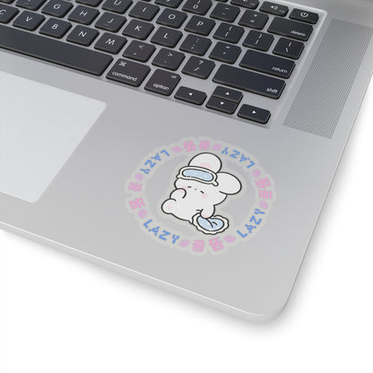 Cute Lazy (꿈)  Bunny Dreamerz Kiss-Cut Stickers