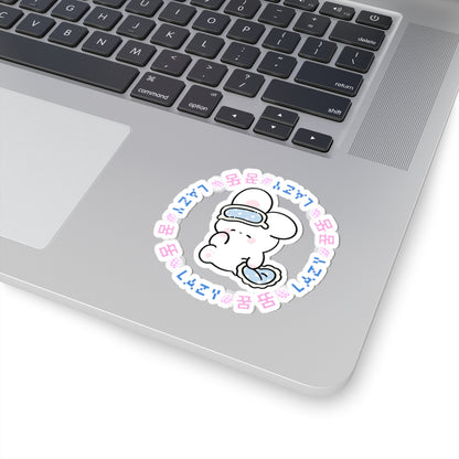Cute Lazy (꿈)  Bunny Dreamerz Kiss-Cut Stickers