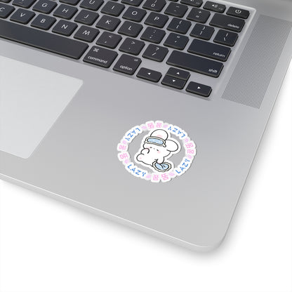 Cute Lazy (꿈)  Bunny Dreamerz Kiss-Cut Stickers